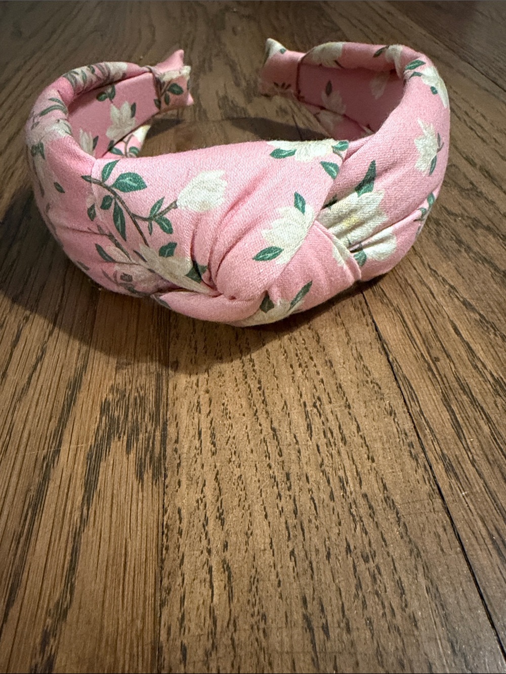 Draper James Pink Floral Padded Headband